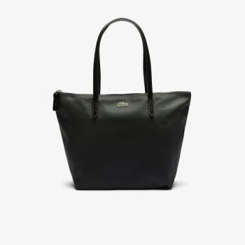 Lacoste L.12.12 Concept Small Zip Tote Bag Dámské - Taška Černé | CZ-QiU69W